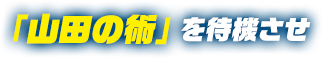 「山田の術」を待機させ