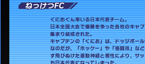 くにおくんの熱血サッカーリーグぷらす公式サイト